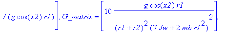 TABLE([utrans = vector([-1/2/cos(x2)/r1*sin(x2)*(-7...