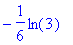 -1/6*ln(3)