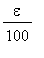 epsilon/100