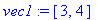 vec1 := [3, 4]