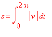 s = int(abs(v),t = 0 .. 2*Pi)