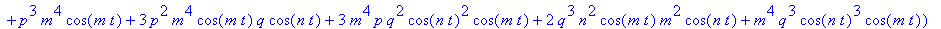 N2 := [proc (t) options operator, arrow; -(q^3*n^4*...