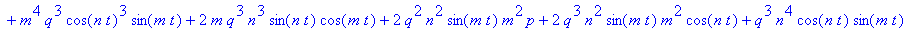 N2 := [proc (t) options operator, arrow; -(q^3*n^4*...