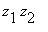 z[1]*z[2]