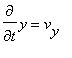 diff(y,t) = v[y]