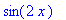 sin(2*x)