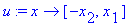 u := proc (x) options operator, arrow; [-x[2], x[1]...