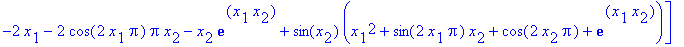 g := proc (x) options operator, arrow; [-sin(2*x[1]...