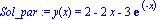 Sol_par := y(x) = 2-2*x-3*exp(-x)