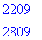 2209/2809