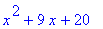 x^2+9*x+20