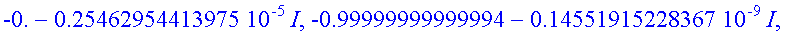 answers := [[0.+0.*I, 1.0000000000000-0.*I, 0.-0.*I...