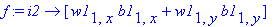 f := proc (i2) options operator, arrow; [w1[1,x]*b1...