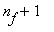 n[f]+1
