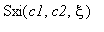 Sxi(c1,c2,xi)