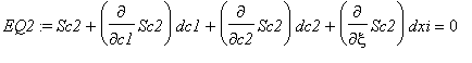 EQ2 := Sc2+Diff(Sc2,c1)*dc1+Diff(Sc2,c2)*dc2+Diff(Sc2,xi)*dxi = 0