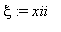 xi := xii