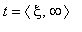 t = `<,>`(xi,infinity)