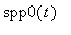 spp0(t)
