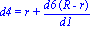d4 = r+d6*(R-r)/d1
