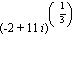 (-2+11*i)^(1/3)