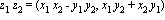 z[1]*z[2] = (x[1]*x[2]-y[1]*y[2], x[1]*y[2]+x[2]*y[1])