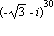 (-sqrt(3)-i)^30