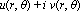 u(r, theta)+i*v(r, theta)