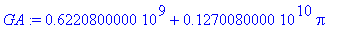 GA := 622080000.0+1270080000.*Pi