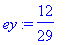 ey := 12/29