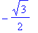 -1/2*3^(1/2)