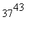 37^43