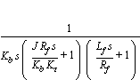 1/(K[b]*s*(J*R[f]*s/(K[b]*K[tau])+1)*(L[f]*s/R[f]+1))