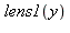 lens1(y)