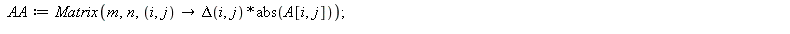 Gerschgorin := proc (A::Matrix) local Delta, m, n, AA, R, C, i, c, eig, P, Plt; Delta := proc (i, j) if i = j then 0 else 1 end if end proc; m, n := LinearAlgebra[Dimension](A); AA := Matrix(m, n, pro...