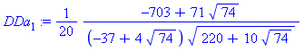1/20*(-703+71*74^(1/2))/((-37+4*74^(1/2))*(220+10*74^(1/2))^(1/2))