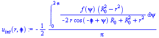 `+`(`-`(`/`(`*`(`/`(1, 2), `*`(int(`/`(`*`(f(psi), `*`(`+`(`*`(`^`(R[0], 2)), `-`(`*`(`^`(r, 2)))))), `*`(`+`(`-`(`*`(2, `*`(r, `*`(cos(`+`(`-`(`ϕ`), psi)), `*`(R[0]))))), `*`(`^`(R[0], 2)), `*...