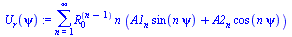 sum(`*`(`^`(R[0], `+`(n, `-`(1))), `*`(n, `*`(`+`(`*`(A1[n], `*`(sin(`*`(n, `*`(psi))))), `*`(A2[n], `*`(cos(`*`(n, `*`(psi))))))))), n = 1 .. infinity)