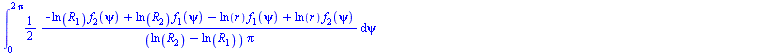 `+`(Sum(int(`/`(`*`(cos(`*`(n, `*`(`+`(`-`(psi), `ϕ`)))), `*`(`+`(`*`(`^`(r, `+`(`-`(n))), `*`(`^`(R[2], `+`(`*`(2, `*`(n)))), `*`(`^`(R[1], n), `*`(f[1](psi))))), `-`(`*`(`^`(r, `+`(`-`(n))), ...