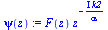 `:=`(psi(z), `*`(F(z), `*`(`^`(z, `+`(`-`(`/`(`*`(`+`(I), `*`(k2)), `*`(alpha))))))))