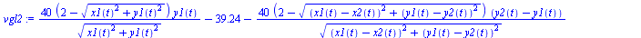 `:=`(vgl2, `+`(`/`(`*`(40, `*`(`+`(2, `-`(`*`(`^`(`+`(`*`(`^`(x1(t), 2)), `*`(`^`(y1(t), 2))), `/`(1, 2))))), `*`(y1(t)))), `*`(`^`(`+`(`*`(`^`(x1(t), 2)), `*`(`^`(y1(t), 2))), `/`(1, 2)))), `-`(39.24...