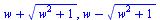 `+`(w, `*`(`^`(`+`(`*`(`^`(w, 2)), 1), `/`(1, 2)))), `+`(w, `-`(`*`(`^`(`+`(`*`(`^`(w, 2)), 1), `/`(1, 2)))))