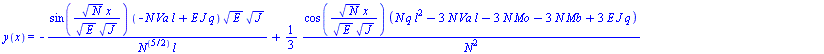 y(x) = `+`(`-`(`/`(`*`(sin(`/`(`*`(`^`(N, `/`(1, 2)), `*`(x)), `*`(`^`(E, `/`(1, 2)), `*`(`^`(J, `/`(1, 2)))))), `*`(`+`(`-`(`*`(N, `*`(Va, `*`(l)))), `*`(E, `*`(J, `*`(q)))), `*`(`^`(E, `/`(1, 2)), `...