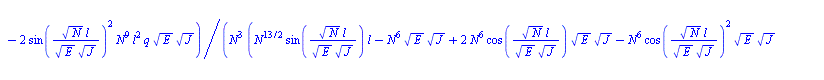 {Mb = `+`(`/`(`*`(`/`(1, 6), `*`(`+`(`*`(3, `*`(sin(`/`(`*`(`^`(N, `/`(1, 2)), `*`(l)), `*`(`^`(E, `/`(1, 2)), `*`(`^`(J, `/`(1, 2)))))), `*`(`^`(N, `/`(17, 2)), `*`(l, `*`(E, `*`(J, `*`(q))))))), `-`...