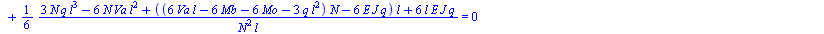 `+`(`-`(`/`(`*`(`/`(1, 6), `*`(exp(`/`(`*`(`^`(N, `/`(1, 2)), `*`(l)), `*`(`^`(E, `/`(1, 2)), `*`(`^`(J, `/`(1, 2)))))), `*`(`+`(`-`(`*`(3, `*`(`^`(N, `/`(3, 2)), `*`(l, `*`(Mb))))), `*`(`^`(N, `/`(3,...