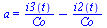 a = `+`(`/`(`*`(i3(t)), `*`(Co)), `-`(`/`(`*`(i2(t)), `*`(Co))))