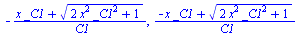 `+`(`-`(`/`(`*`(`+`(`*`(x, `*`(_C1)), `*`(`^`(`+`(`*`(2, `*`(`^`(x, 2), `*`(`^`(_C1, 2)))), 1), `/`(1, 2))))), `*`(_C1)))), `/`(`*`(`+`(`-`(`*`(x, `*`(_C1))), `*`(`^`(`+`(`*`(2, `*`(`^`(x, 2), `*`(`^`...