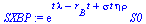 `*`(exp(`+`(`*`(t, `*`(lambda)), `-`(`*`(r[B], `*`(t))), `*`(sigma, `*`(t, `*`(eta, `*`(rho)))))), `*`(S0))