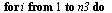 for i to n3 do `:=`(tau, `+`(t4, `*`(i, `*`(dt)))); `:=`(xx[`+`(i, n1, n2)], evalf(subs(t = tau, xx3))); `:=`(yy[`+`(i, n1, n2)], evalf(subs(t = tau, yy3))) end do; -1