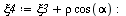 `:=`(xi4, `+`(xi3, `*`(rho, `*`(cos(alpha))))); -1
